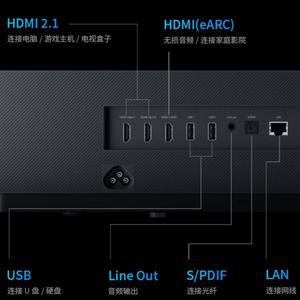 Cine láser tricolor Feng Mi T2 tecnología ALPD enfoque ultracorto 4K pantalla de proyección inteligente USB juego de lectura directa - Product Image 6