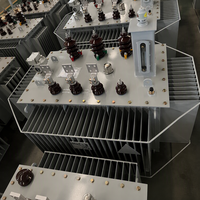 Transformateur de puissance principal PENGTAI 500 kVA triphasé 50/60 Hz entièrement étanche immergé dans l'huile à deux enroulements, sortie 480 V