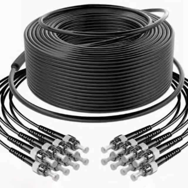MT-FZL-1011 FC 4/8/16 Core Fiber Optic Cable Outdoor FTTH Fan Out Cable Optic Break Out Fiber Cable
