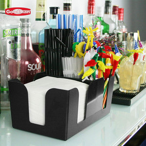KTV Hotel <span class=keywords><strong>Bar</strong></span> Bartender Herramientas Plástico Pajita Soportes Dispensador Caddy <span class=keywords><strong>bar</strong></span> Accesorios - Product Image 6