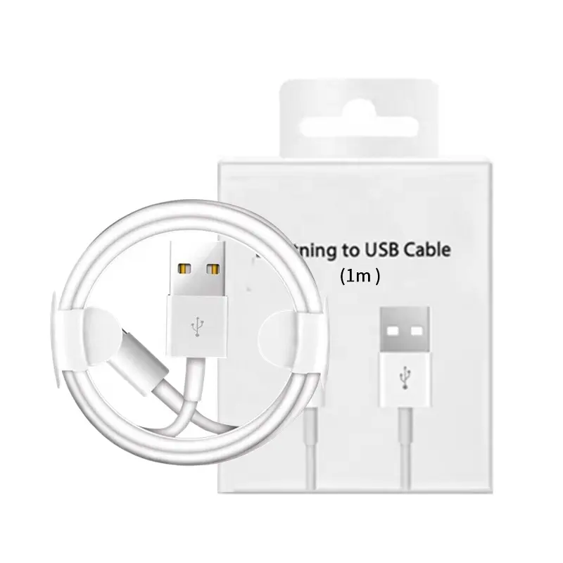 פרימיום USB כבל עבור iPhone 12 2.1A מהיר טעינת USB כבל נתונים עבור iPhone מטען כבל עבור iPhone מטען