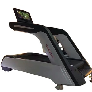 Tapis roulant motorisé à écran tactile commercial pour salle de sport, machine d'exercice à vendre - Product Image 4