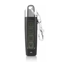 Télécommande universelle 433 MHz 4 canaux pour ouvre-porte de garage, duplicateur de télécommande, clonage de code, clé de voiture à code fixe