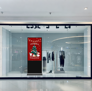 <strong>Android</strong>/Windows Touch Screen <strong>Display</strong> with Cloud CMS <strong>Floor</strong> Standing Digital Signage Player Touch Kiosk for Shopping Christmas - Product Image 5