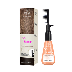 OEM/ODM Mifeina 180ml Crema Alisadora de Cabello con Ácido de Queratina, Ingredientes Orgánicos, Certificación MSDS, <span class=keywords><strong>Alisado</strong></span> No Invasivo para Salón - Product Image 2