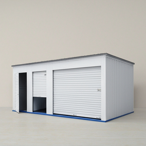 Unidad de Almacenamiento Prefabricada Aislada con Puerta de Operación por Cadena - Product Image 1
