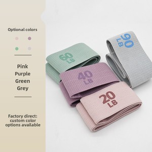 요가 저항 밴드 힙 저항 링 피트니스 트레이닝 여성 근력 운동 스트레칭 엉덩이 쉐이핑 - Product Image 1