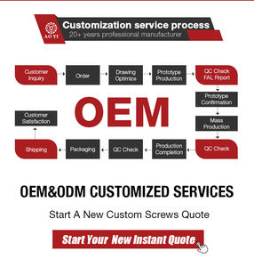 Tailles personnalisées de l'usine chinoise Vis à fente en acier au carbone M1.7-M12 Vis à tête ronde électro-galvanisées Service OEM Système métrique - Product Image 5