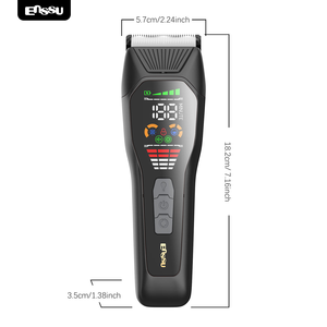 Tondeuse à cheveux professionnelle, lame large de 50 mm, moteur puissant de 6500 tr/min, tondeuse électrique sans fil rechargeable pour hommes - Product Image 3