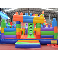 Castillo Inflable con Tobogán, Directo de Fábrica, Combo de Casa de Brinco para Centros de Diversión y Eventos Comerciales