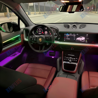 Xenplus - Tiras de Luces LED de Neón para el Interior del Vehículo, Versión Mejorada con 23 LED, para el Tablero y las Puertas, para Porsche Cayenne 2024