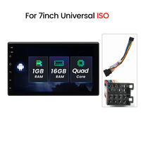 MEKEDE Autoradio universel 7 pouces Android GPS DVD Cassette pour tous les modèles de voitures 2 Din Autoradio universel Radio multimédia pour voiture