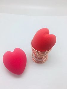 Best Seller spugna per il trucco a forma di cuore nuova spugna per <span class=keywords><strong>fondotinta</strong></span> di bellezza rosa 3D love Blender in lattice senza spugne OEM - Product Image 5