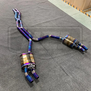 ท่อไอเสีย X-Tube น้ำหนักเบาสำหรับ <span class=keywords><strong>AUDI</strong></span> <span class=keywords><strong>A8</strong></span> 3.0T D5 ปี 18~23 แบบ Catback พร้อมรีโมทควบคุมวาล์ว ติดตั้งง่าย วัสดุไทเทเนียม - Product Image 4
