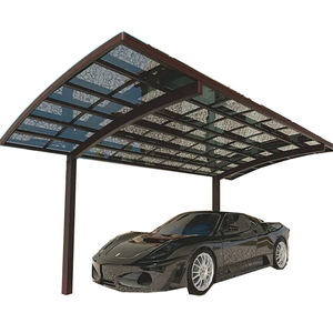 Abri de voiture en aluminium à double carport, abri de stationnement pour voiture, vente chaude - Product Image 2