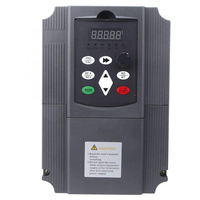 Inversor de Frecuencia Variable (VFD) de 10HP 15HP 7.5/11kW, Inversor de Frecuencia CA Monofásico de 220V a Trifásico de 220V o 380V