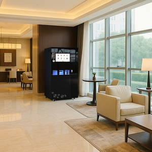 Máquina Expendedora de Café Inteligente Comercial Automática de Autoservicio de 27 Pulgadas, Pantalla Táctil de Acero Inoxidable, Autolimpieza, Múltiples Métodos de <span class=keywords><strong>Pago</strong></span> - Product Image 6