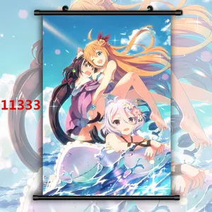 Принцесса Connect Re Dive Pecorine Аниме Манга HD печать на стене плакат свиток