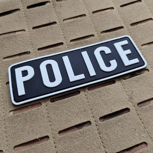 Pvc Rubber Tactische <span class=keywords><strong>Patch</strong></span> Iron-On 3d Reliëf Logo Siliconen <span class=keywords><strong>Patch</strong></span> Rubber Badge Voor Kleding Versierd Met Kant Geappliqueerde Stijl - Product Image 4