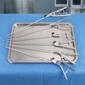 Instrumentos Laparoscópicos de Acero: Pinzas Portaagujas, Herramientas de Enseñanza y Práctica de Simulación, Portaagujas para Laparoscopia - Product Image 3