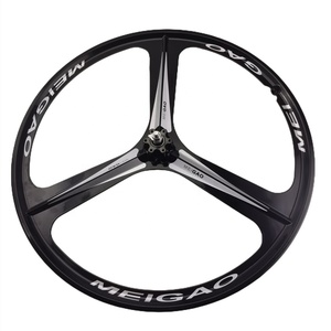 ESUM 3 rayons 26 pouces, <span class=keywords><strong>avant</strong></span> et arrière de vélo, ensemble de roues de vélo en alliage de magnésium pour disque de vélo motorisé Fat Bike, moyeu de jante - Product Image 5
