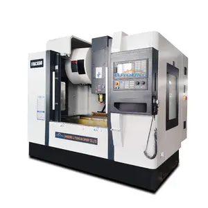 vmc650 factory price vertical metal 5 axis cnc milling machine with 24 arm type ATC