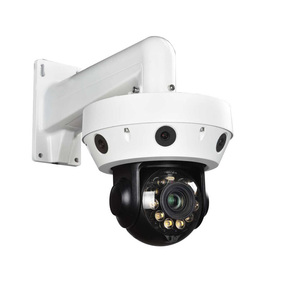 4 cá<span class=keywords><strong>i</strong></span> Ống kính cố định tự động theo dõ<span class=keywords><strong>i</strong></span> Microphone liên kết an ninh đa ống kính 30x zoom quang học toàn cảnh PTZ IP CCTV <span class=keywords><strong>Camera</strong></span> 360 - Product Image 2