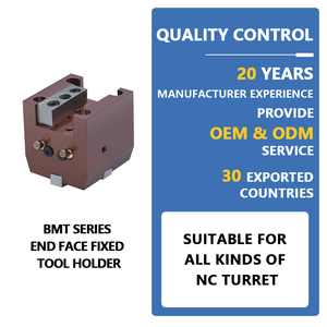 BMT loạt kết thúc phải đối mặt với công cụ cố định chủ cho CNC turing phay tháp pháo với chất lượng cao - Product Image 3