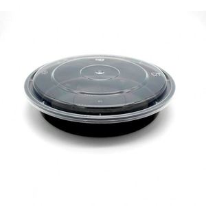 Boîte alimentaire jetable avec couvercle, 24 oz, en plastique transparent, compatible micro-ondes, en polypropylène - Product Image 5