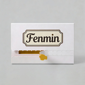 Buste di Cartone Premium per Carte Collezionabili, Confezione di Lusso in Carta Nera con Stampa Personalizzata in Rilievo e Striscia a Strappo - Product Image 6