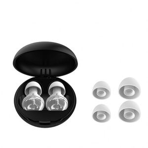 Tapones de silicona impermeables para los oídos, con reducción de ruido, protección auditiva de alta fidelidad para amantes de la música - Product Image 1