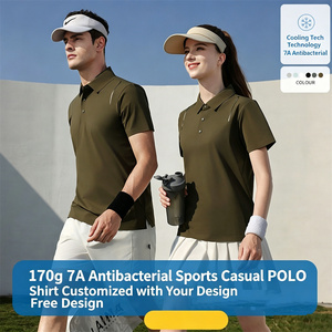 Camiseta de Polo de Pickleball de Nailon y Spandex de Lujo con Logotipo Personalizado, Jersey Deportivo de Secado Rápido y Fresco, Uniforme de Equipo con Unión sin Costuras para Club - Product Image 2