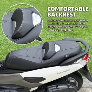 Convient aux sièges modifiés Yamaha NMAX155 2015-2019, coussin de siège NMAX confortable avec support lombaire supplémentaire. - Product Image 5