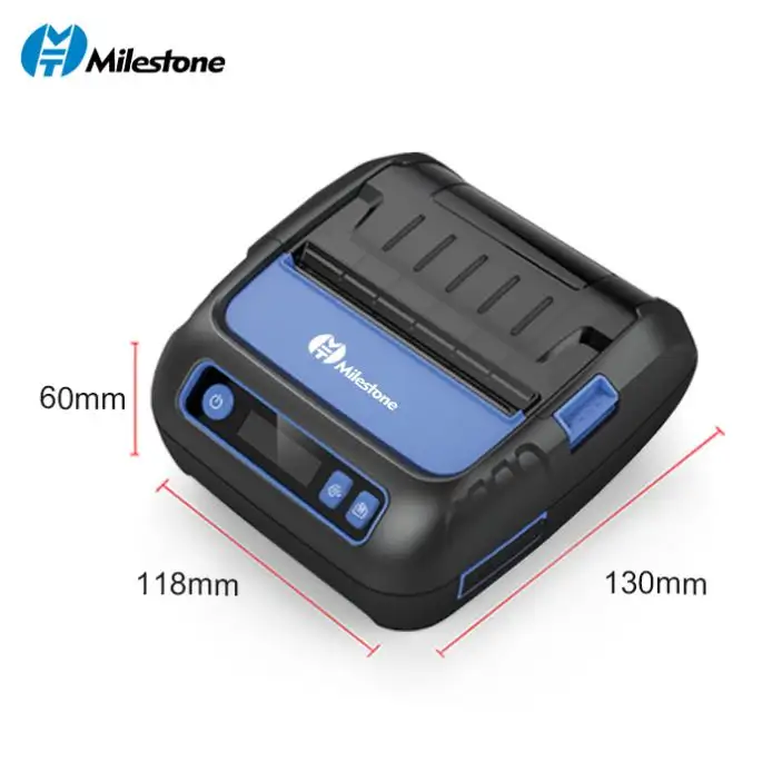 MHT-P80F Máy in nhiệt mini xách tay 80mm mini Bluetooth tay túi máy in