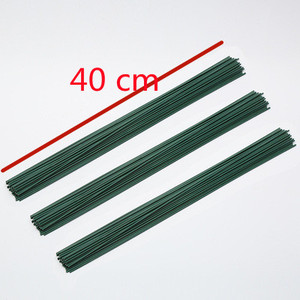 <span class=keywords><strong>Tiges</strong></span> Florales Métalliques DIY Créatives en Fil de Fer pour Fleurs Artificielles Vertes en Acier de Haute Qualité en Gros - Product Image 2