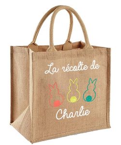 Sacs Đay Bán Buôn Tùy Chỉnh In Nối Màu Trắng Bông Đay Túi - Product Image 4