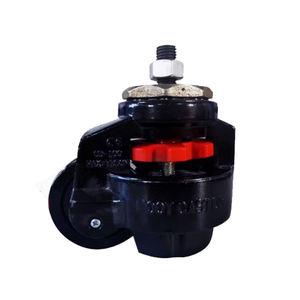 40S Hochleistungs-Nivel lier rollen Industrie maschinen halterung Schrauben füße Rollen Maschine und Ausrüstung Schwarze Lenkräder - Product Image 2