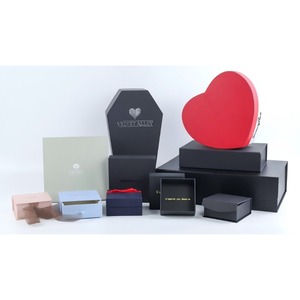 Caja de regalo tipo concha de almeja, plegable, de lujo, con cierre magnético, para cosméticos y ropa, se puede personalizar bajo demanda. - Product Image 4