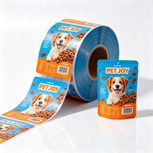 Bolsas de Plástico Transparentes con Tapa para Toallitas Húmedas, Bolsas de Embalaje Personalizadas para Limpiar Bolsas de Comida para Mascotas - Product Image 1