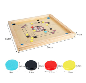 Hot Sale Eco-Friendly Coins Tokens Disc Pool Price of <strong>Board</strong> Striker <strong>Carrom</strong> <strong>Board</strong> <strong>Game</strong> - Product Image 3