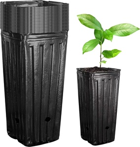 Invernadero <span class=keywords><strong>Desechable</strong></span> para Cultivo de Plantas Gruesas, <span class=keywords><strong>Maceta</strong></span> de Plástico para Cultivo de Jardín, Cuenco Nutritivo, Bolsa de Plántulas - Product Image 1
