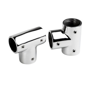 Conector en T de 90 Grados, Acero Inoxidable 316, Accesorios para Yates y Toldos - Product Image 1