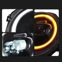 Feux avant HETOP Mini R56 2007-2013 R57 R58 R59, feux LED de mise à niveau, phare, feux de jour, accessoires automobiles pour BMW