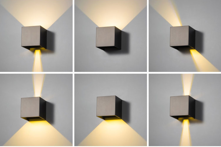 IP65 Modern Decorative Outdoor Wall Lamp 6W 12W Adjustable up Down Led Aluminum Alloy Home Hotel Living Room Wall Light · image 6