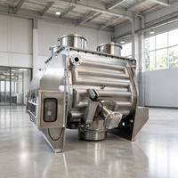 Vendita calda Paddle Mixer doppio albero Paddle Mixer cemento secco Motar fertilizzante agitatore nastro miscelatore frullatore