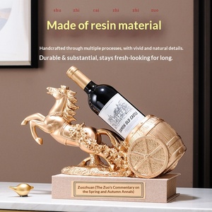 Exhibidor de Vino Creativo de Resina, Separador de Ambientes, Artículos de Decoración para el Salón, Adornos Decorativos - Product Image 2