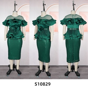<span class=keywords><strong>Vestido</strong></span> <span class=keywords><strong>de</strong></span> <span class=keywords><strong>Noche</strong></span> Elegante y Modesto con <span class=keywords><strong>Flores</strong></span> 3D, <span class=keywords><strong>Vestido</strong></span> Largo <span class=keywords><strong>de</strong></span> Lentejuelas <span class=keywords><strong>de</strong></span> Alta Calidad <span class=keywords><strong>para</strong></span> Banquete o Boda <span class=keywords><strong>para</strong></span> Mujer K1082 - Product Image 4
