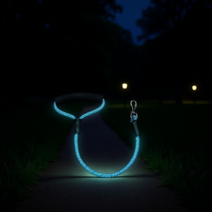 Cordoncino Corto da 0,9 cm Luminoso al Buio per Guinzagli per Animali Domestici - Product Image 2