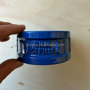 DN32 <span class=keywords><strong>DN40</strong></span> 1.2inch 1.5inch gang EPDM/NBR/Viton con dấu mềm Wafer loại tấm đôi kiểm tra van - Product Image 1