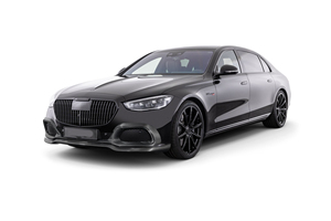 Pour Mercedes-Benz W223 Maybach amélioré avec kit carrosserie en fibre de carbone, pare-chocs avant, prise d'air et diffuseur. - Product Image 2